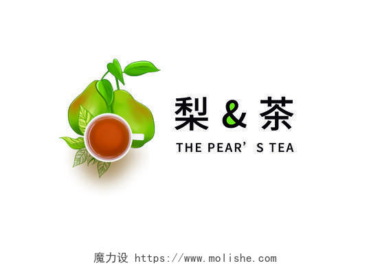 传统风格茶叶茶行标志茶叶logo茶壶模板设计茶logo